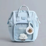 Misty Blue Kawaii Multipurpose Bag