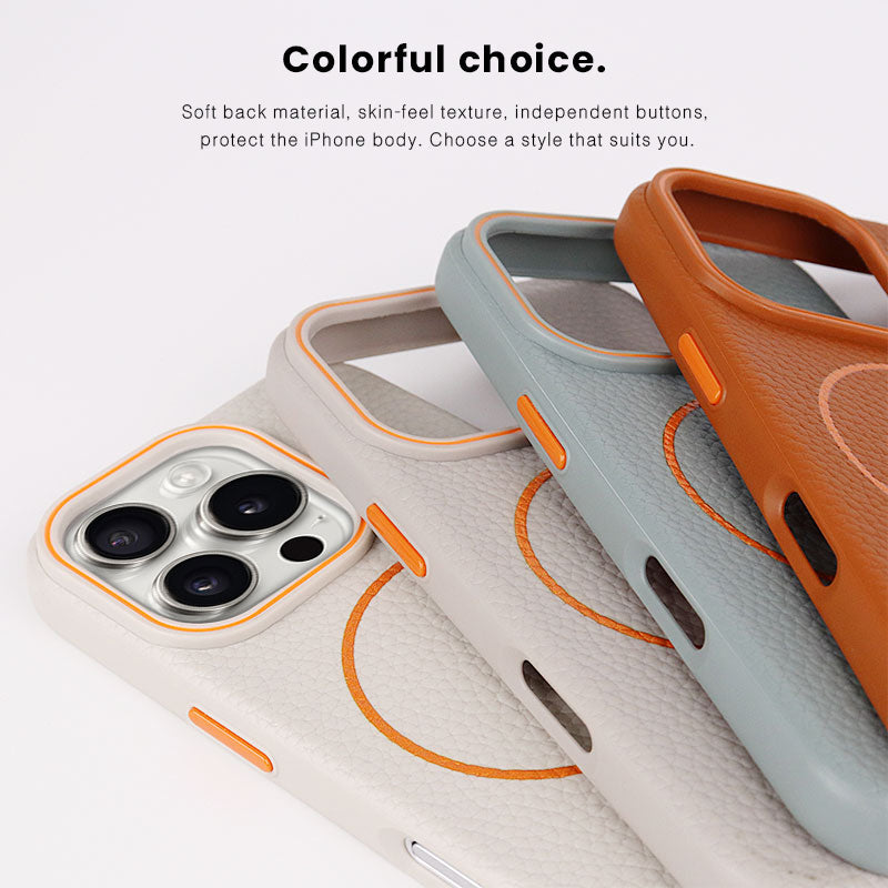 Luxe Leather MagCase - iPhone