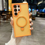 Clear Guard Magnetic Stand Case - Galaxy