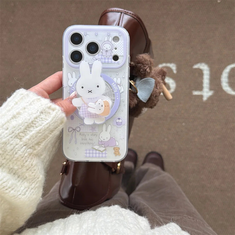 Soft Bunny Ring Case - iPhone