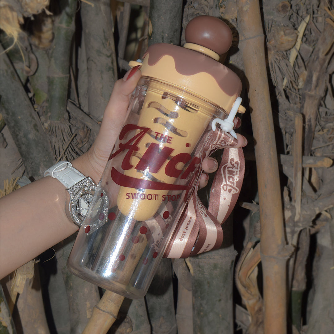IcePop Summer Drink Bottle  - Brown