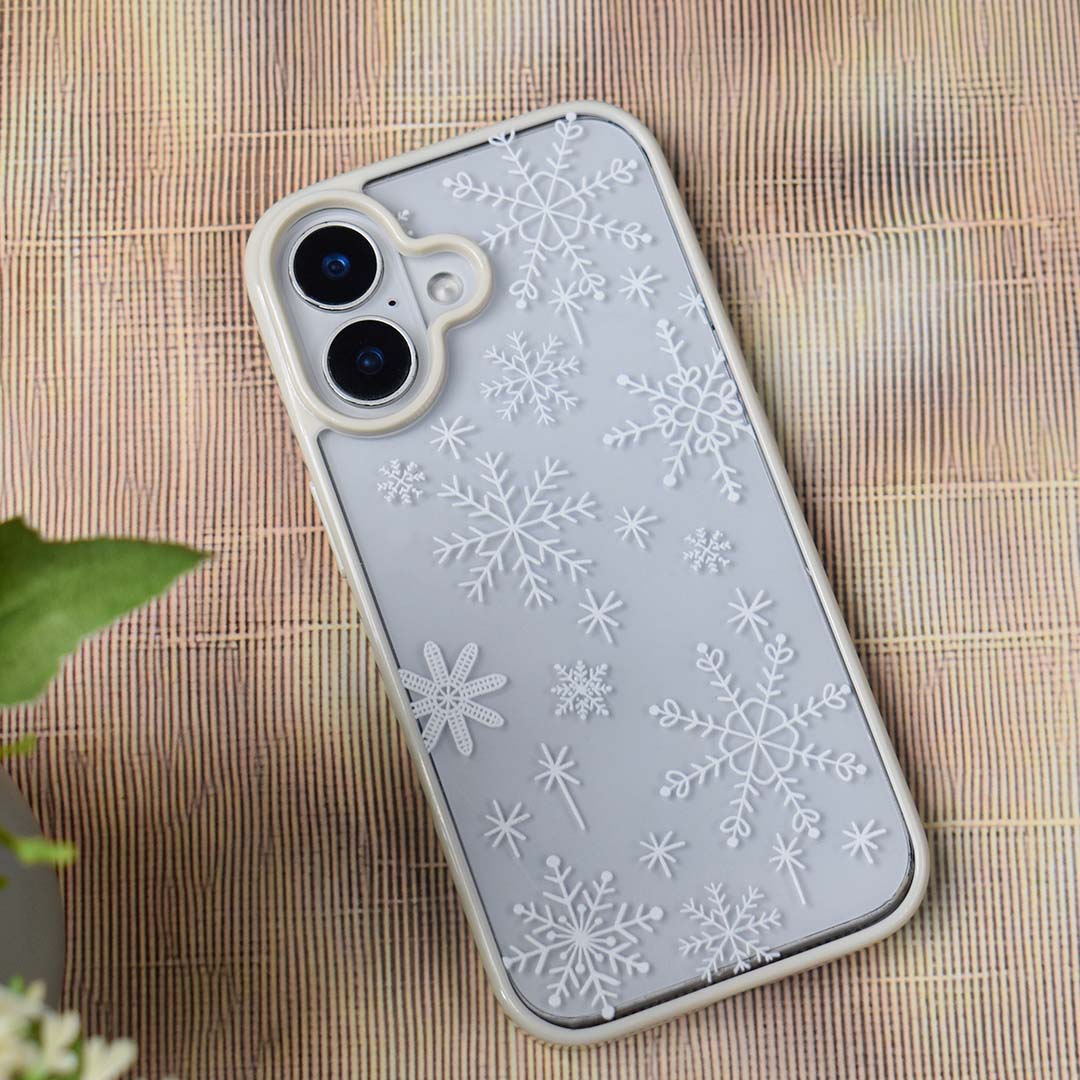 Snow Glow Transparent Case - iPhone