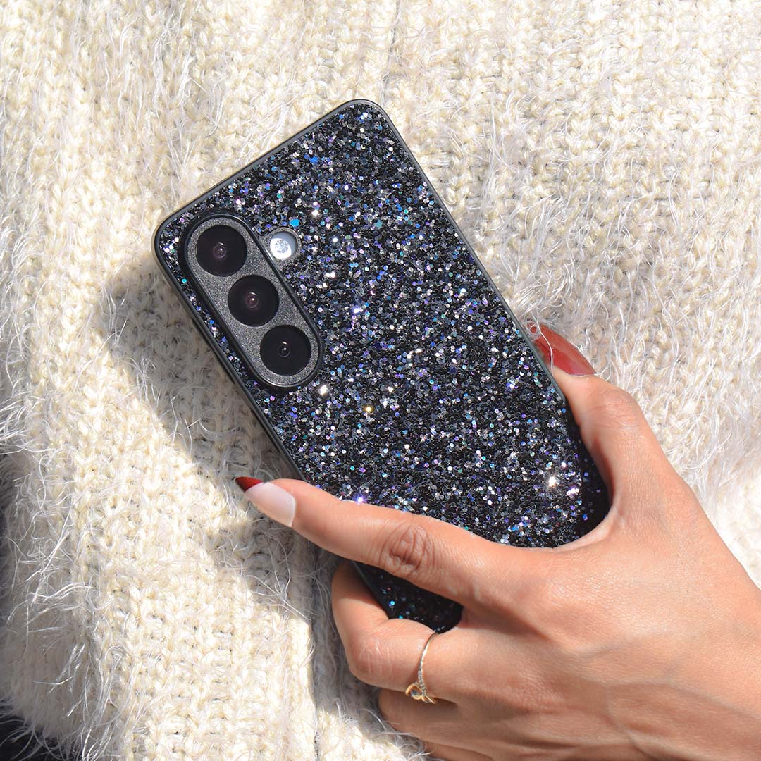 Midnight Glitter Bling Case - Galaxy