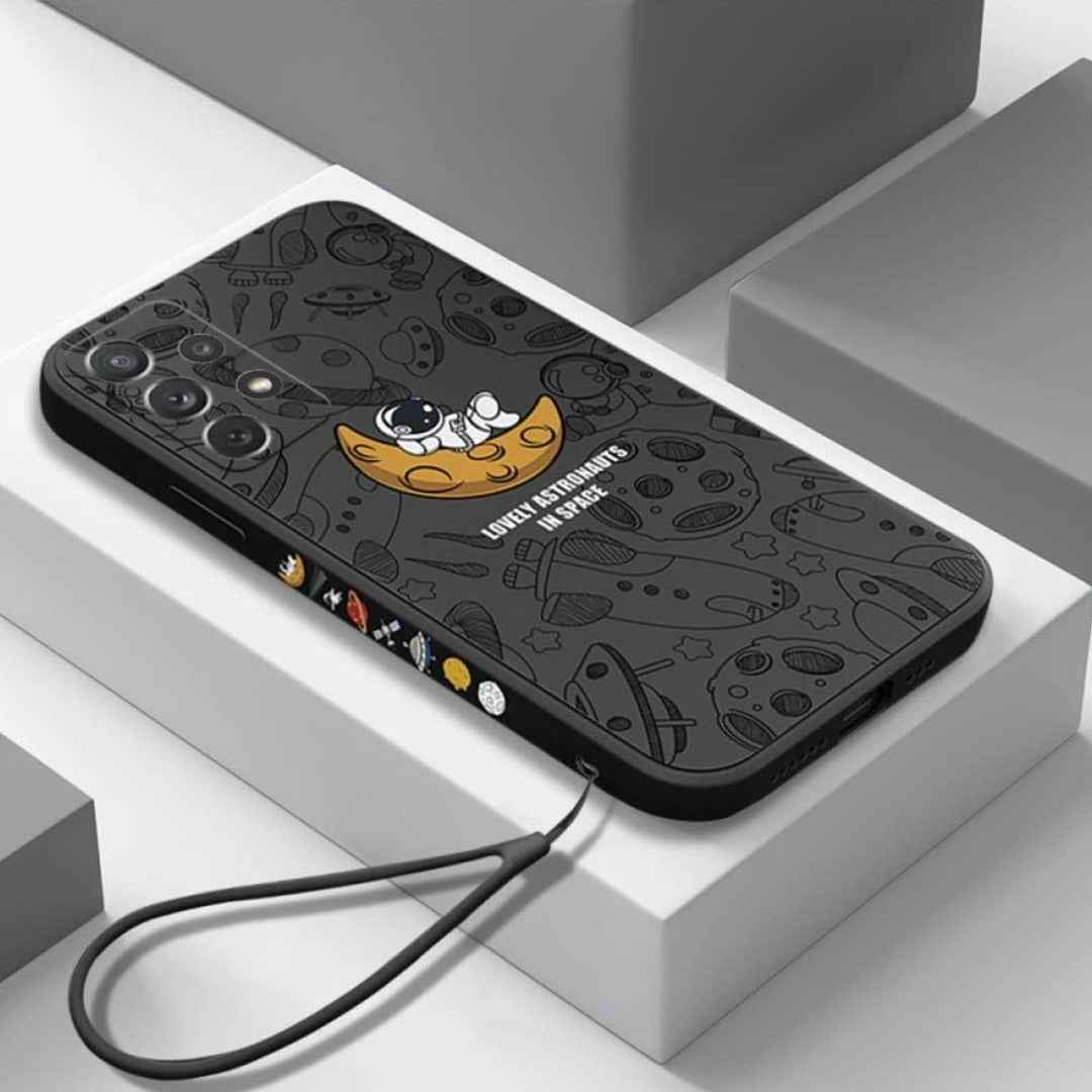 Cosmic Astronaut Silicone Case - Galaxy