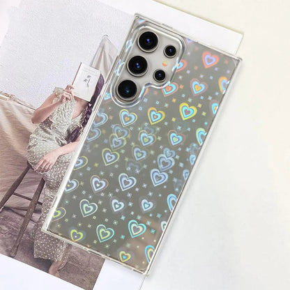 Holographic Heart Case
