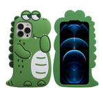 Cute Crocodile Soft Silicone Case