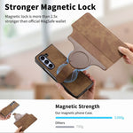 Detachable Card Solt Wallet Leather Case - Galaxy