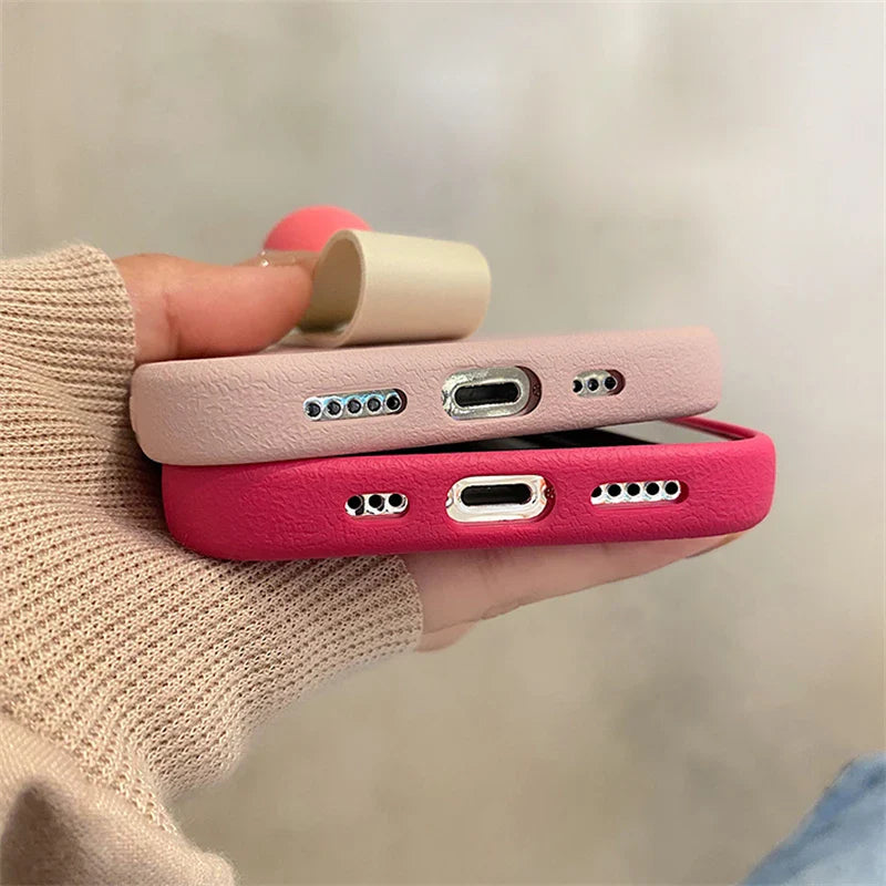 Pear Ring Bead Buckle Case