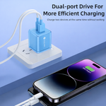 SnapVolt Mini 30W Charger Adapter - Blue