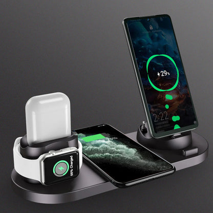6 In 1 Multifunctional Wireless Charger