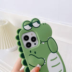 Cute Crocodile Soft Silicone Case