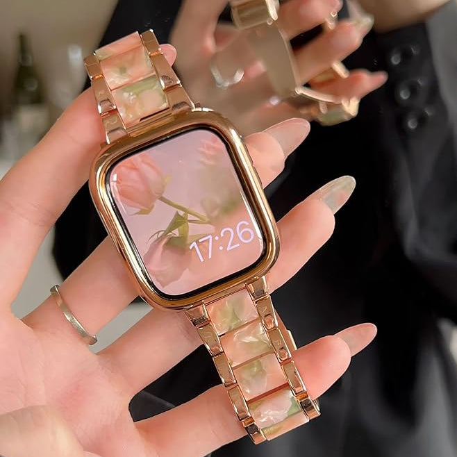 Luxury Resin Apple Watch Strap