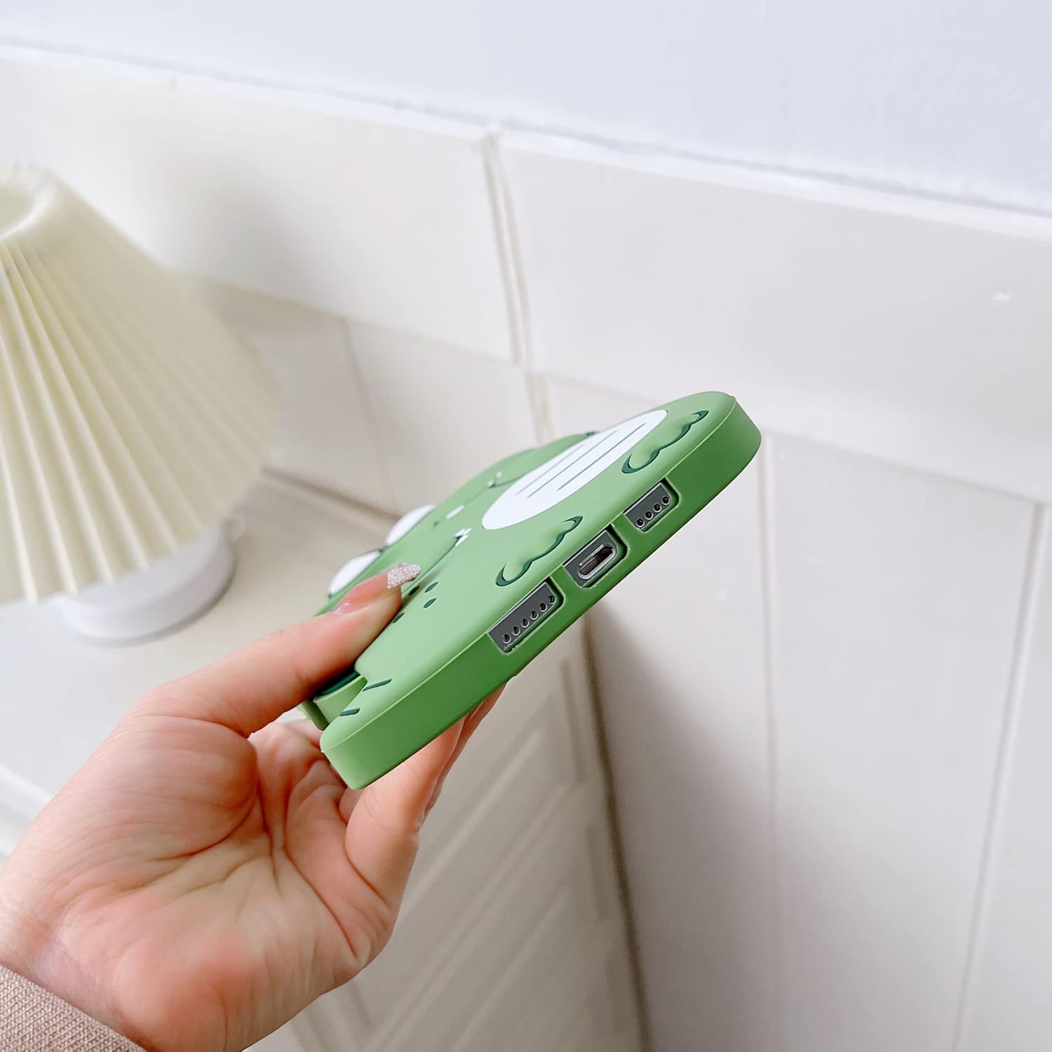 Cute Crocodile Soft Silicone Case