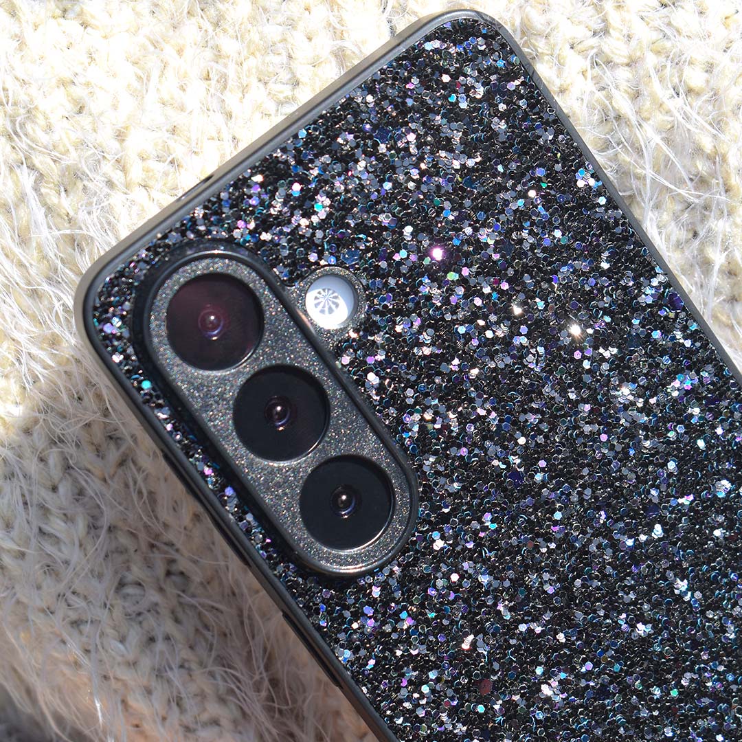 Midnight Glitter Bling Case - Galaxy