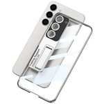Anti-Yellowing Transparent Kickstand Protective Case