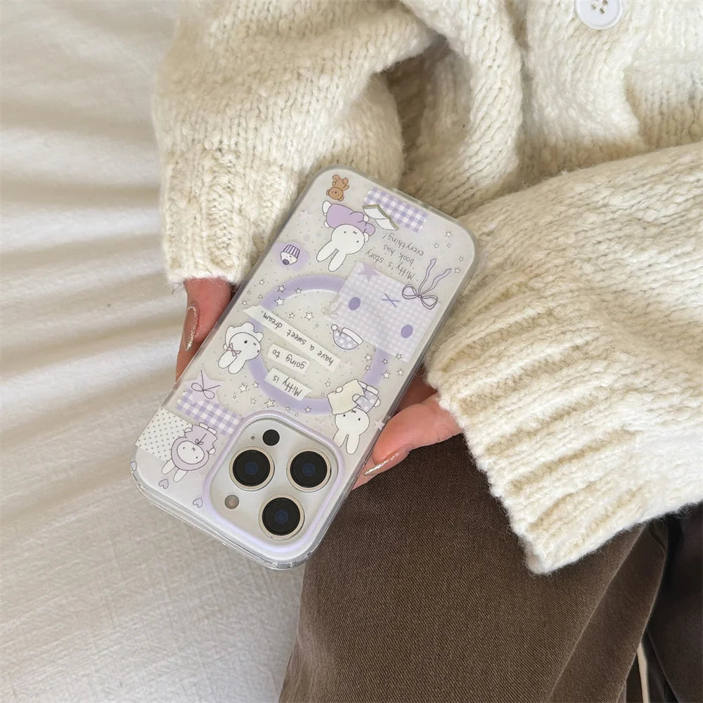 Soft Bunny Ring Case - iPhone