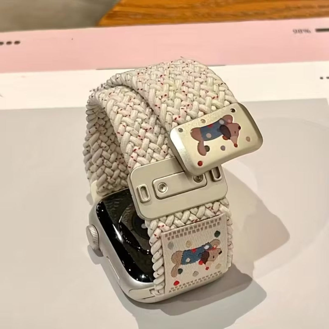 Cute Dog Magnetic Strap