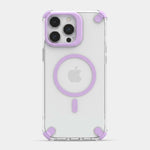 Transparent Magnetic Shockproof Case - iPhone