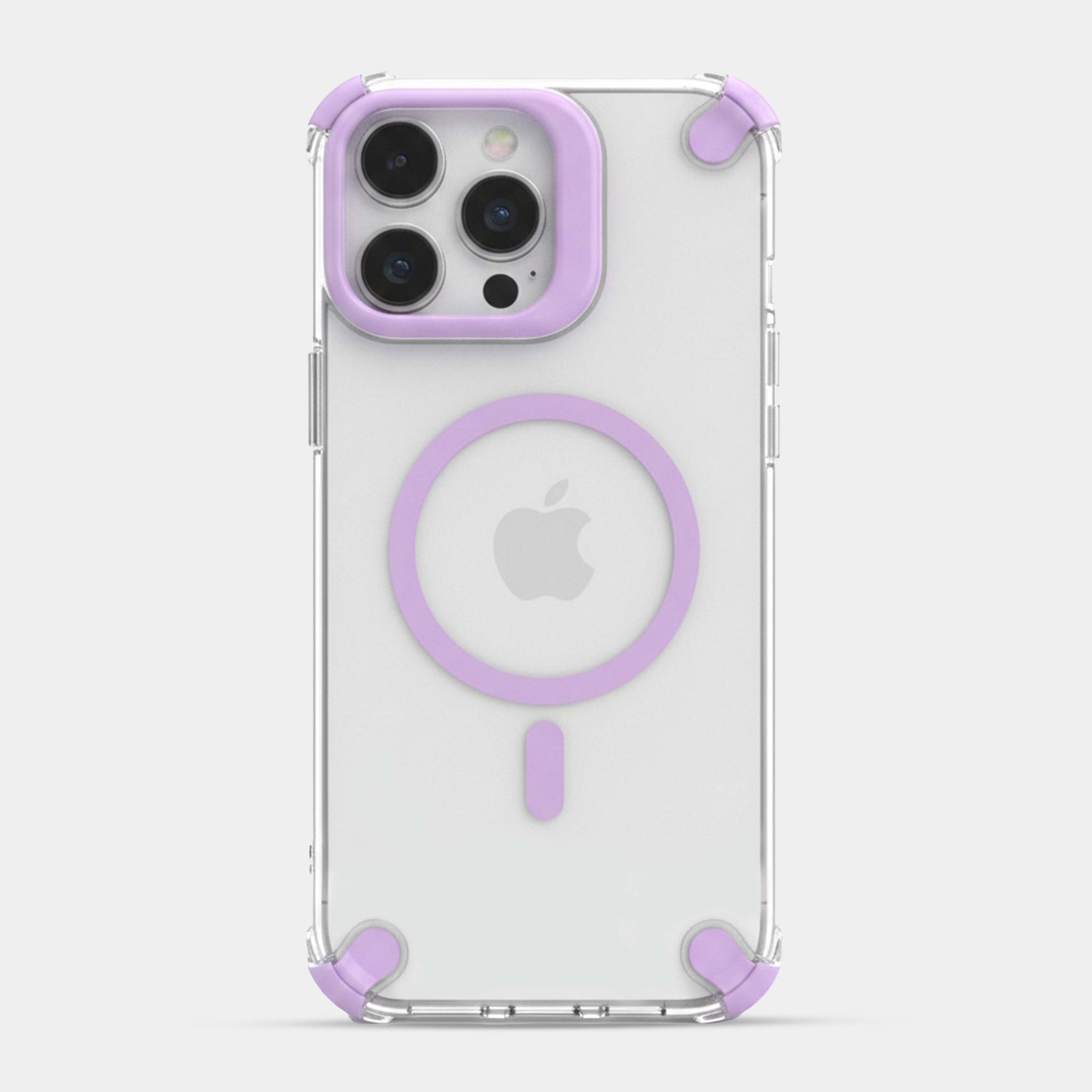 Transparent Magnetic Shockproof Case - iPhone