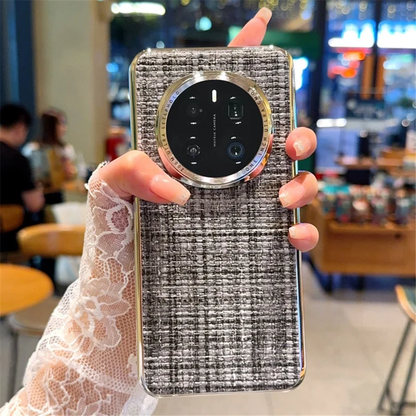 Retro Knitted Woven Fabric Case - OnePlus