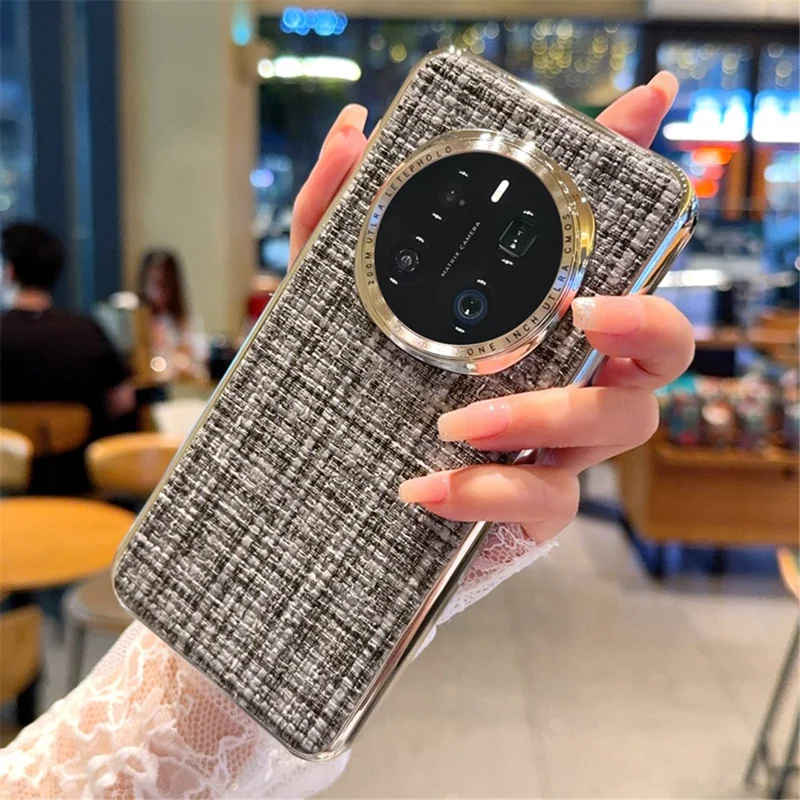 Retro Knitted Woven Fabric Case - OnePlus