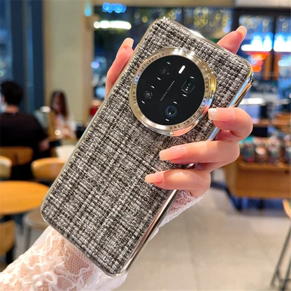 Retro Knitted Woven Fabric Case - OnePlus