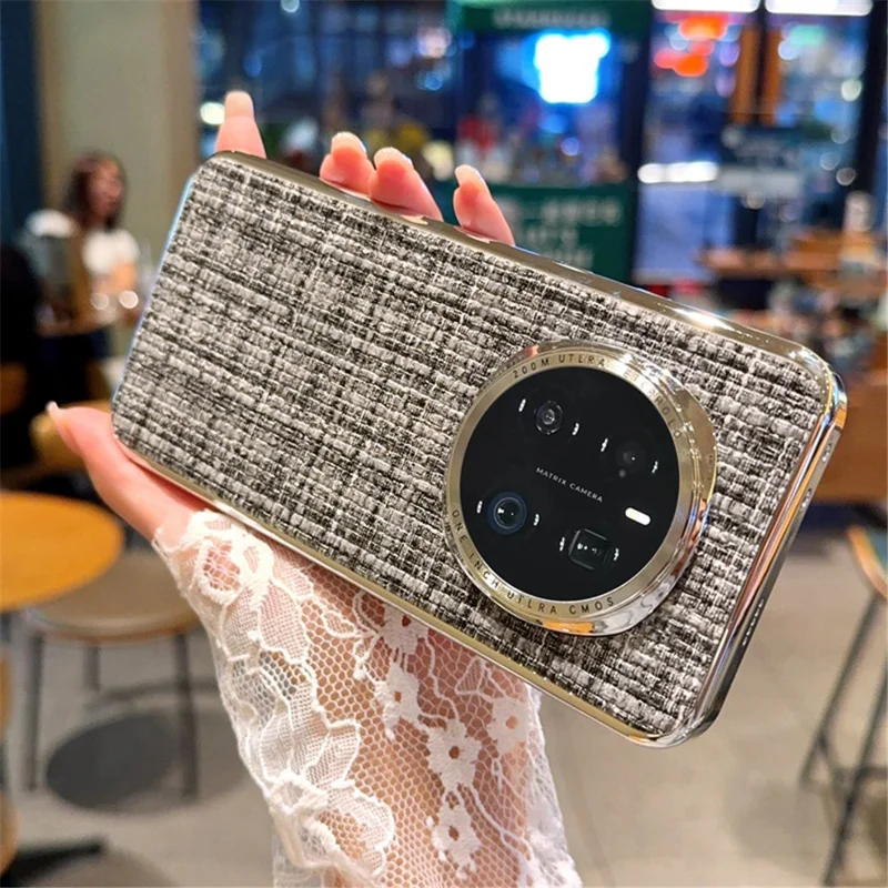 Retro Knitted Woven Fabric Case - OnePlus