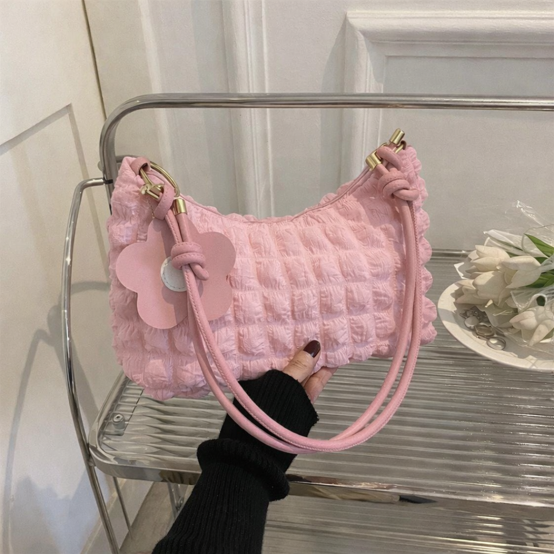 Soft Petal Elegance Bag - Pink