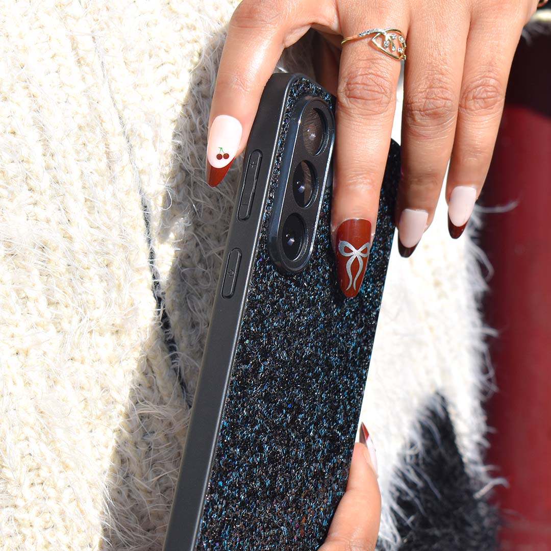 Midnight Glitter Bling Case - Galaxy