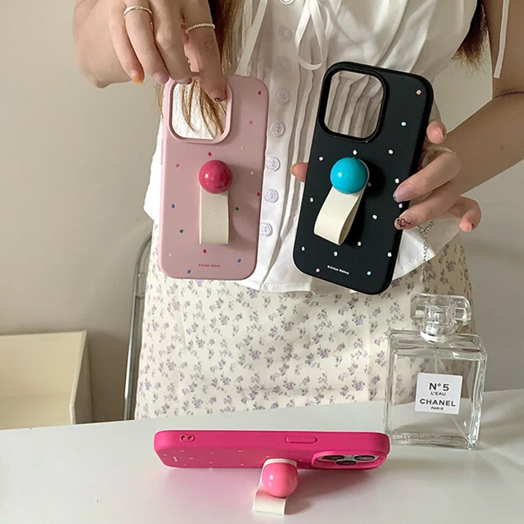Pear Ring Bead Buckle Case