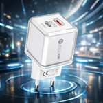 SnapVolt Mini 30W Charger Adapter - White