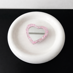 Mirror Heart Phone Grip Holder - Pink
