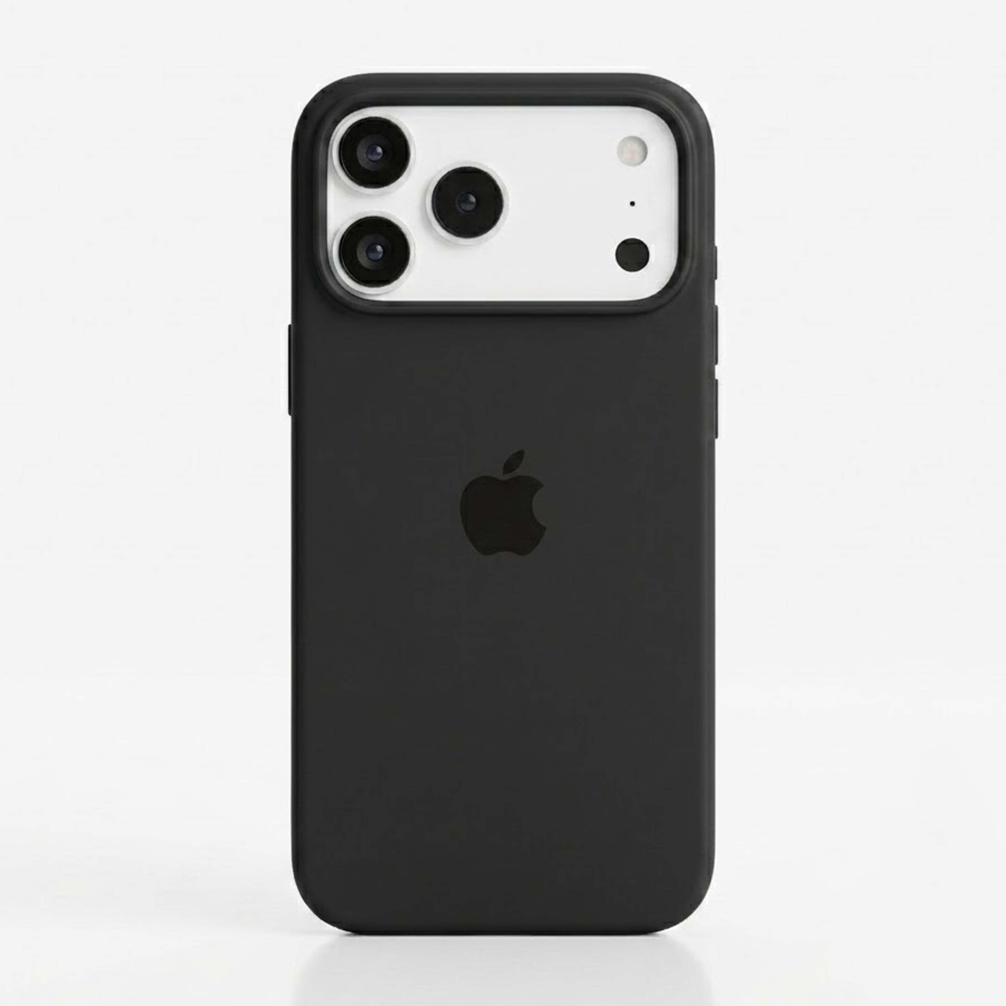 Silicone Logo Black Case
