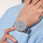SquareFlex Silicone Strap Watch