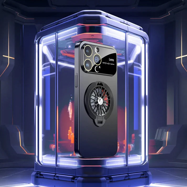 Spinning Wheel Hidden Holder Case - iPhone