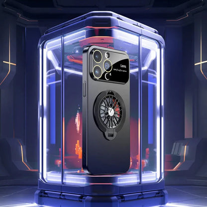 Spinning Wheel Hidden Holder Case - iPhone