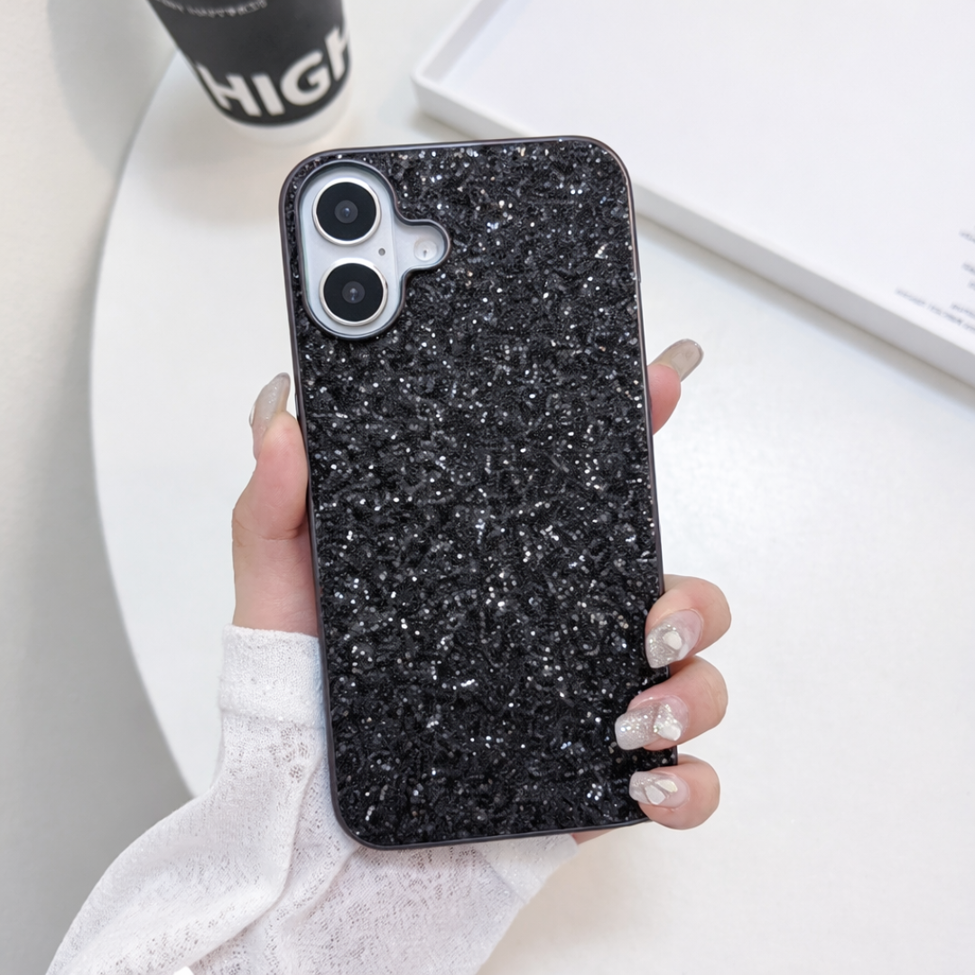 Midnight Glitter Bling Case - iPhone