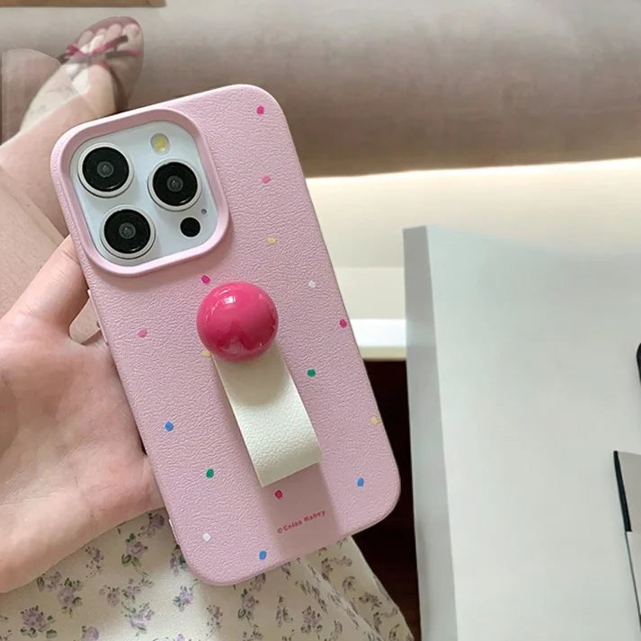 Pear Ring Bead Buckle Case