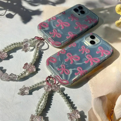 Crystal Bow Ribbon Case