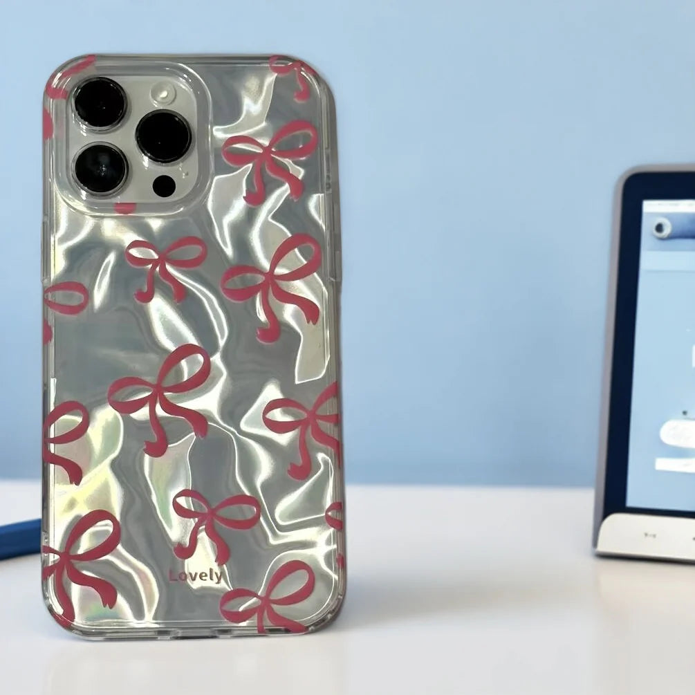 Crystal Bow Ribbon Case