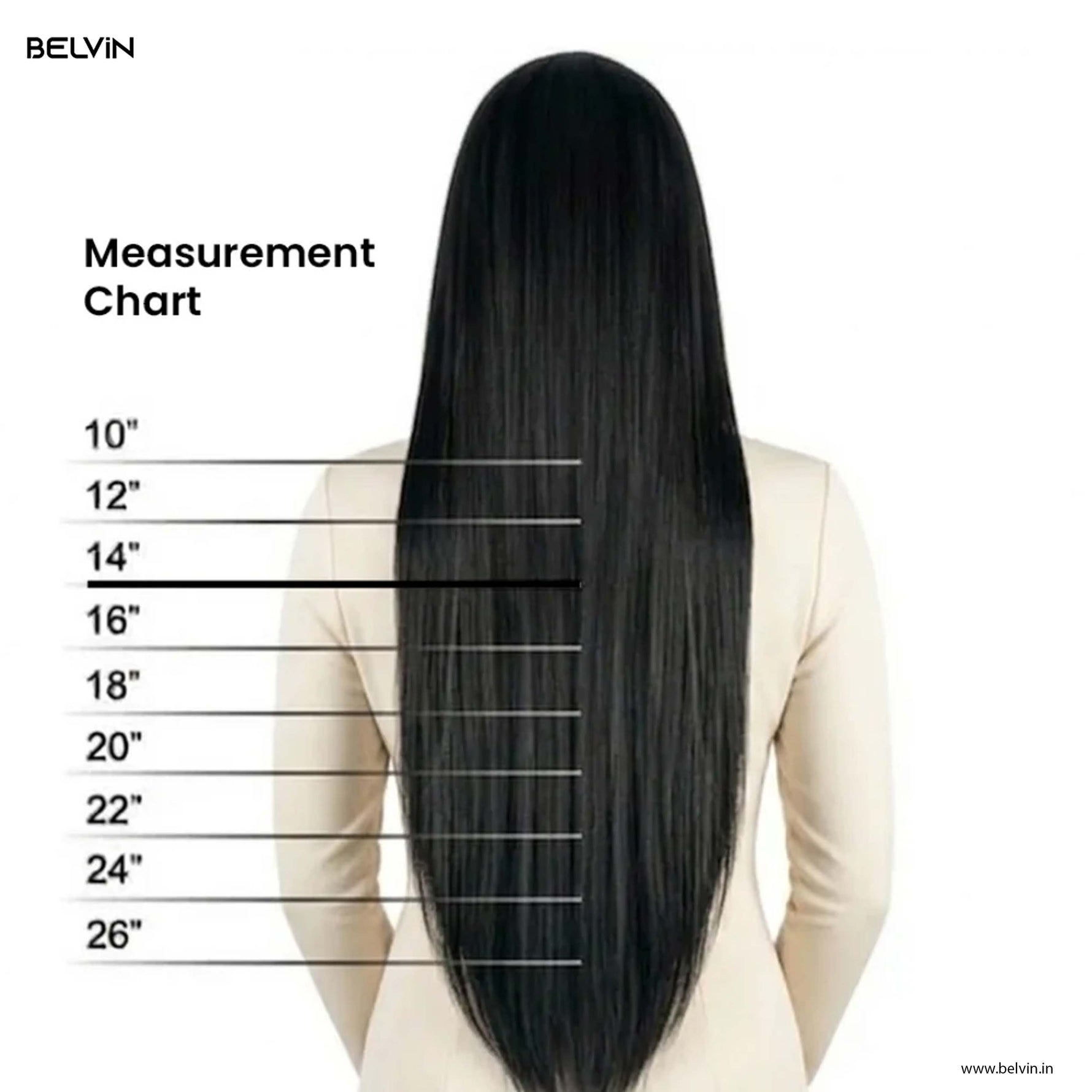 Invisible Human Hair Lace Topper - 14 Inch
