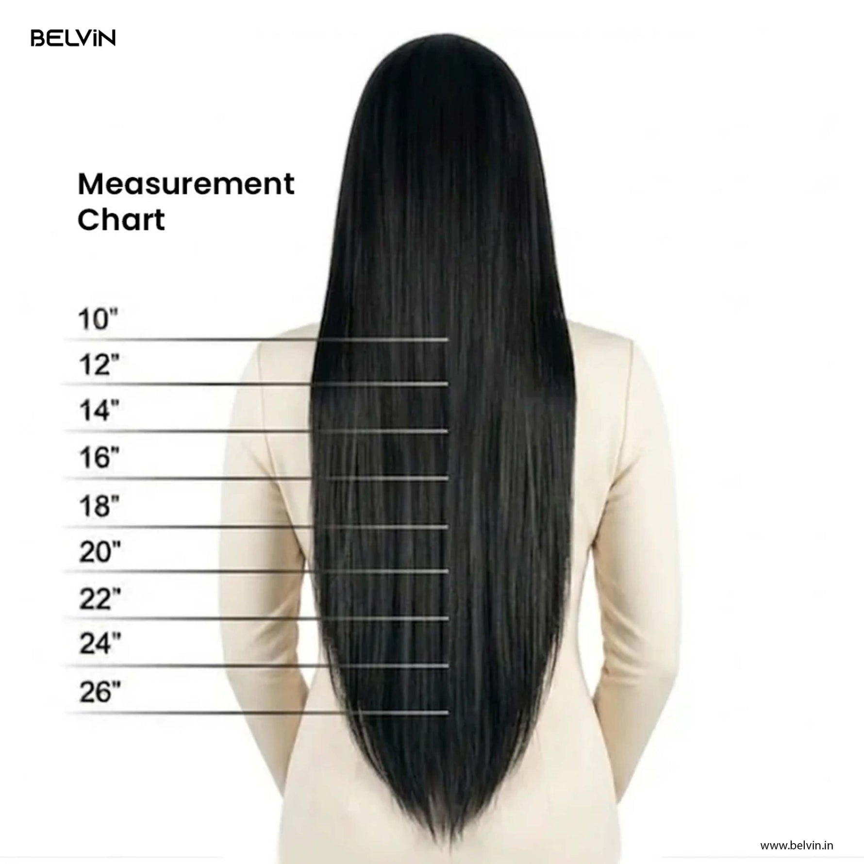 4 Piece Seamless Clip-In Set