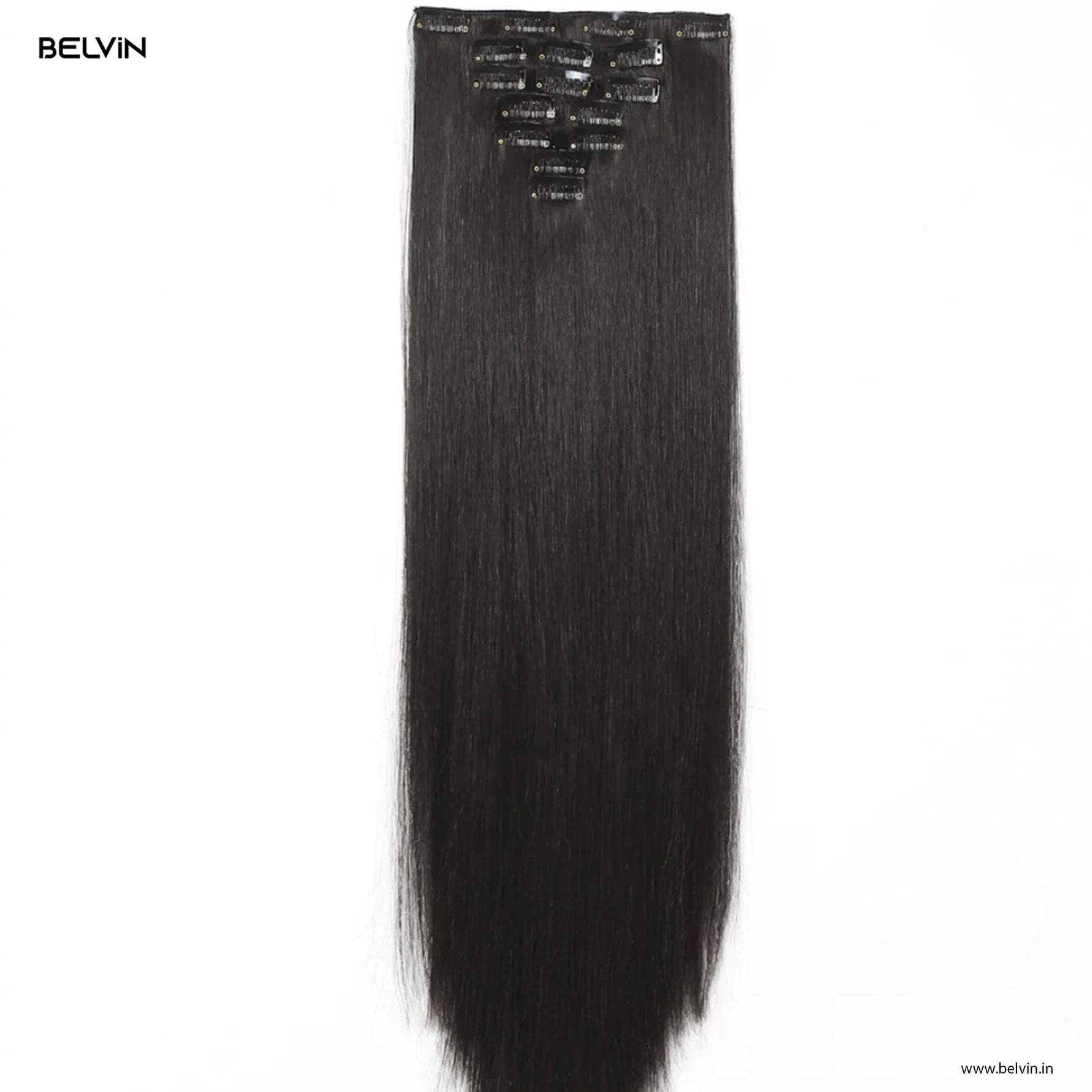 7 Pcs Set 16 Clip In Hair Extensions (Straight)
