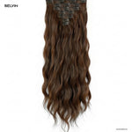 7 Pcs Set 16 Clip In Hair Extensions (Wavy)