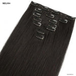 7 Pcs Set 16 Clip In Hair Extensions (Straight)
