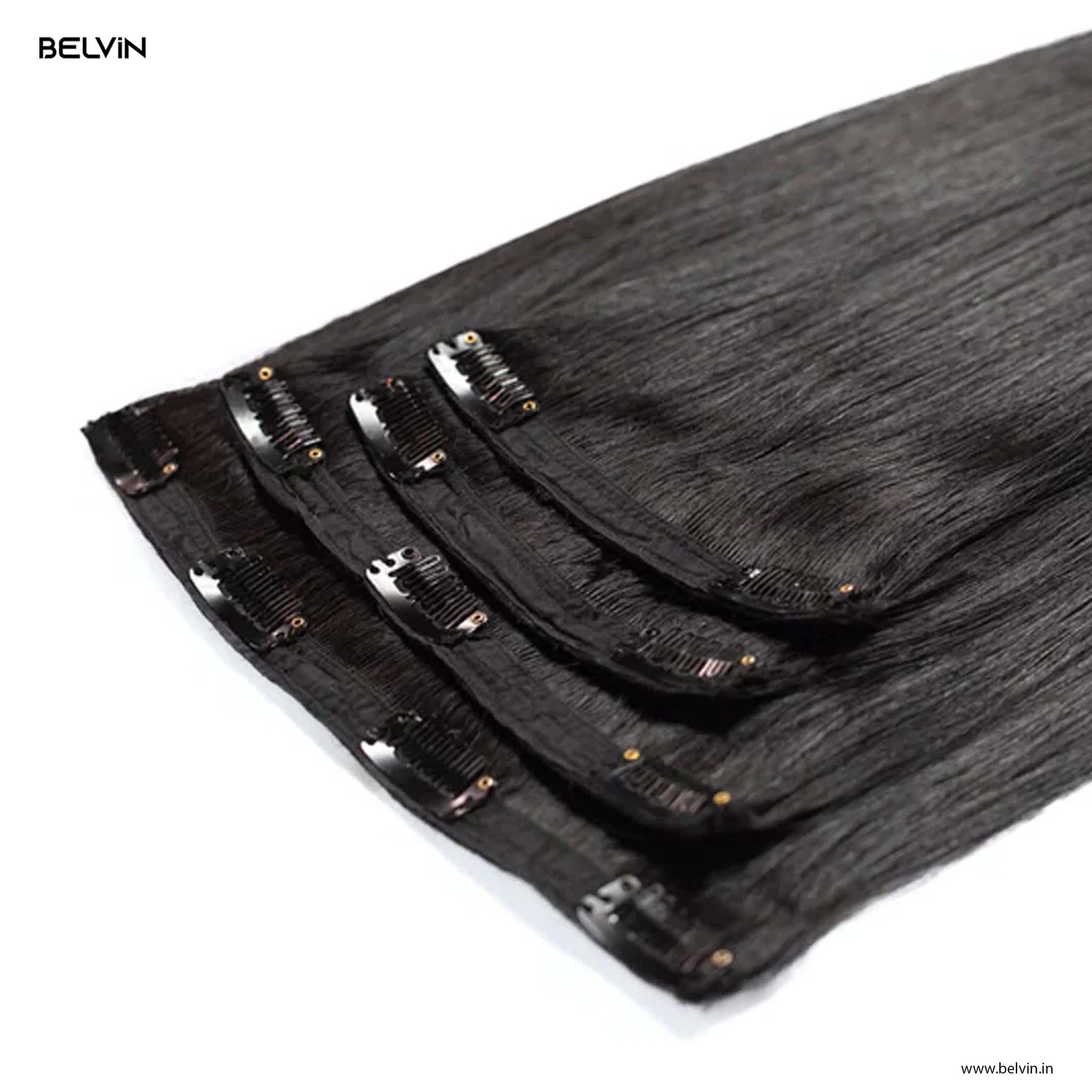 4 Piece Seamless Clip-In Set