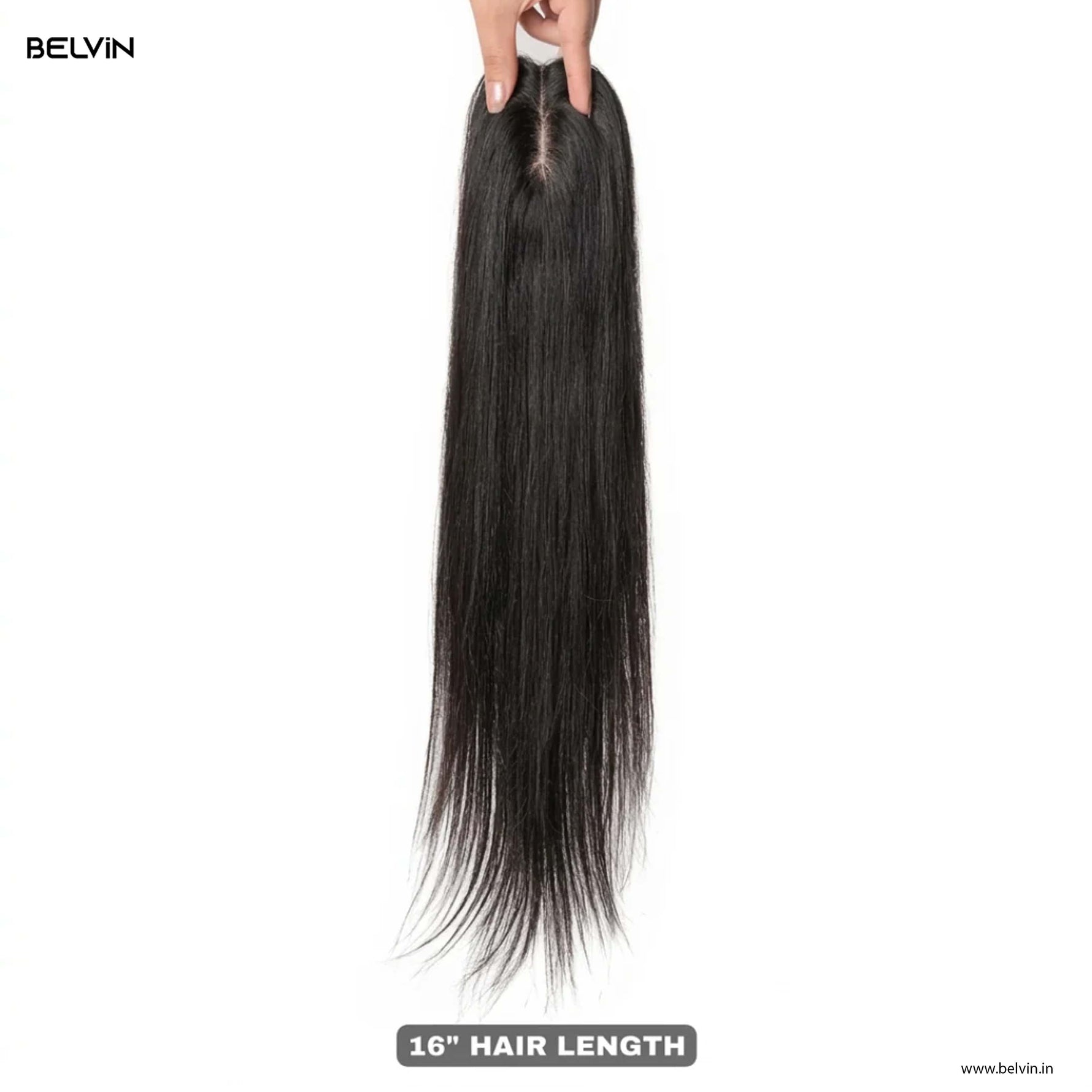 Silk Base Human Hair Topper 4.5*6Inc