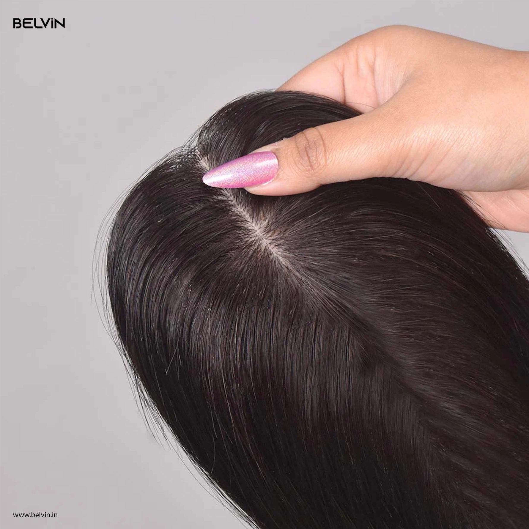 Silk Base Human Hair Topper 4.5*6Inc