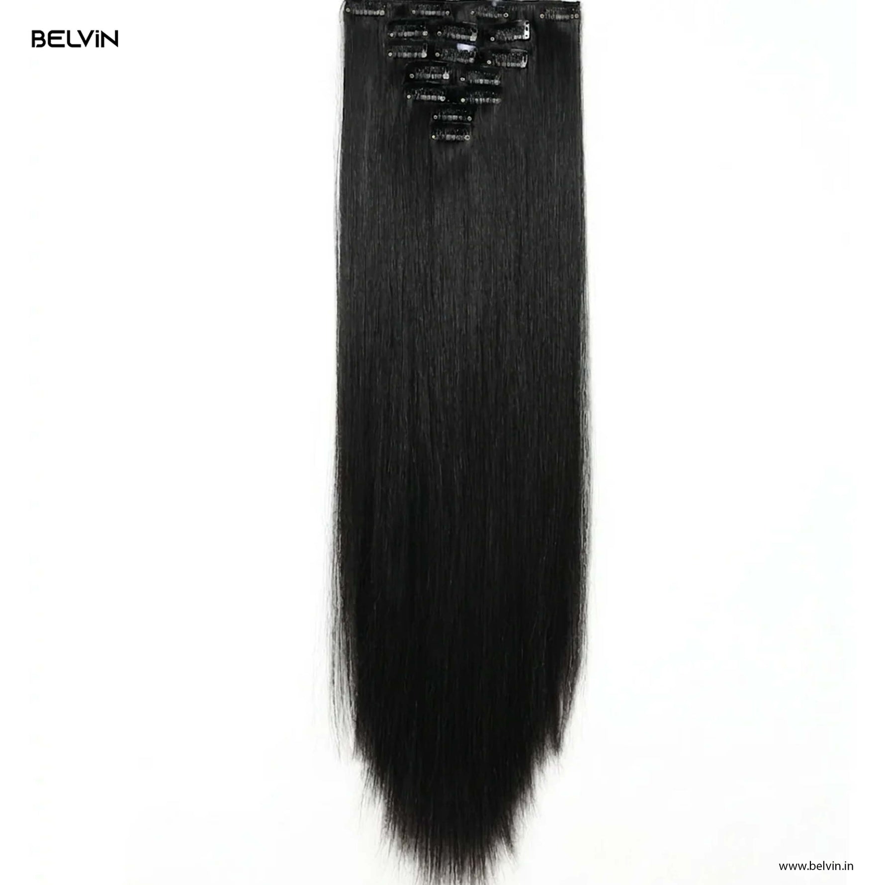 7 Pcs Set 16 Clip In Hair Extensions (Straight)