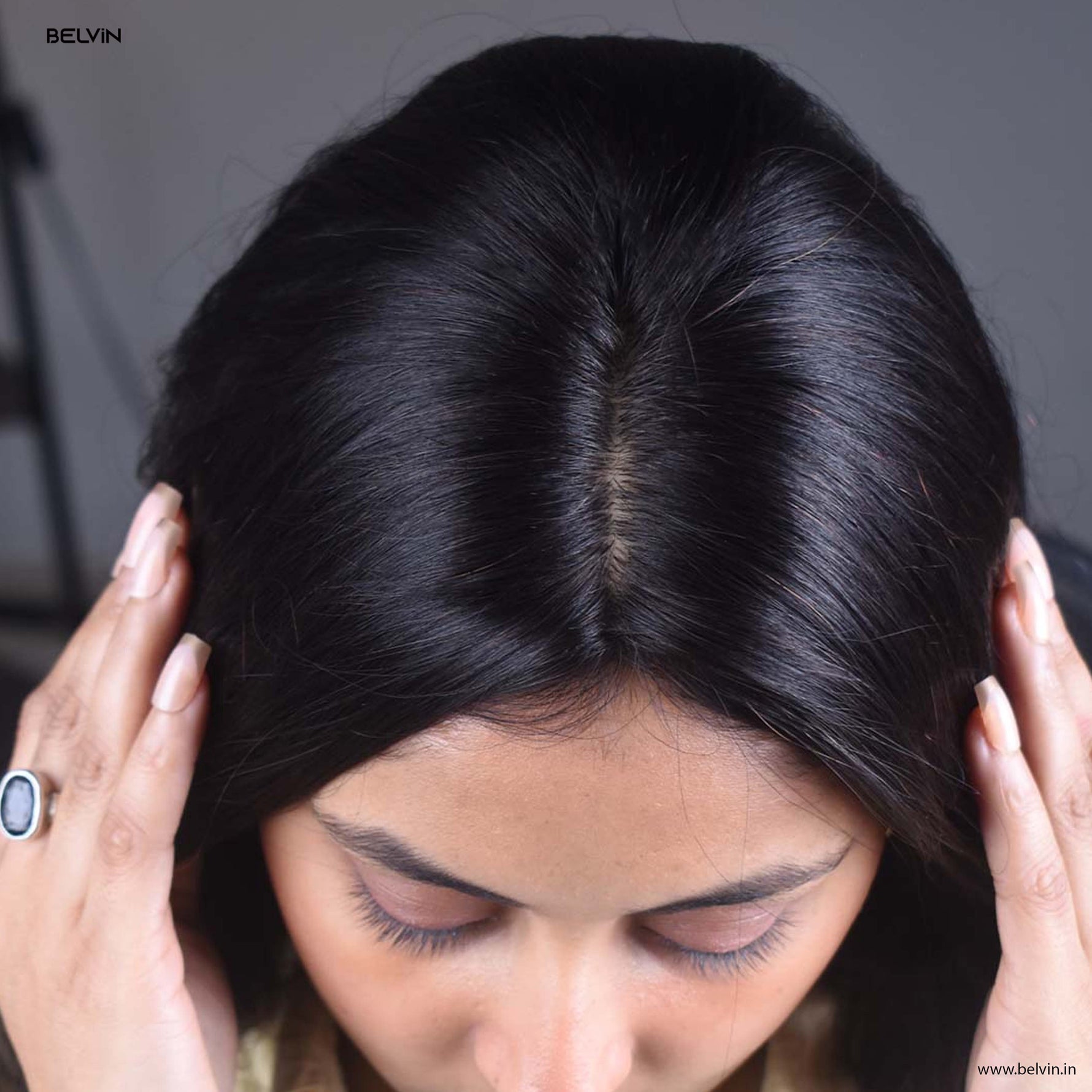 Silk Base Human Hair Topper 2.5*5Inc